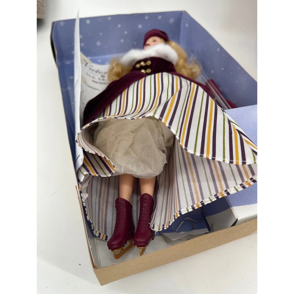 Mattel Victorian Ice Skater Barbie Special Edition Doll 2000 Collectible Retired